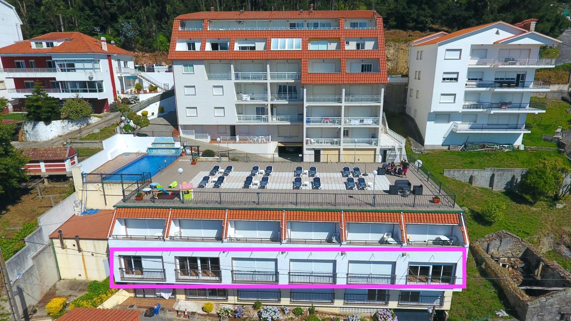 Apartamentos Park Raxo Bagian luar foto